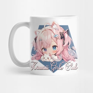 Kawaii Girls Club - Cute Chibi Girl Mug